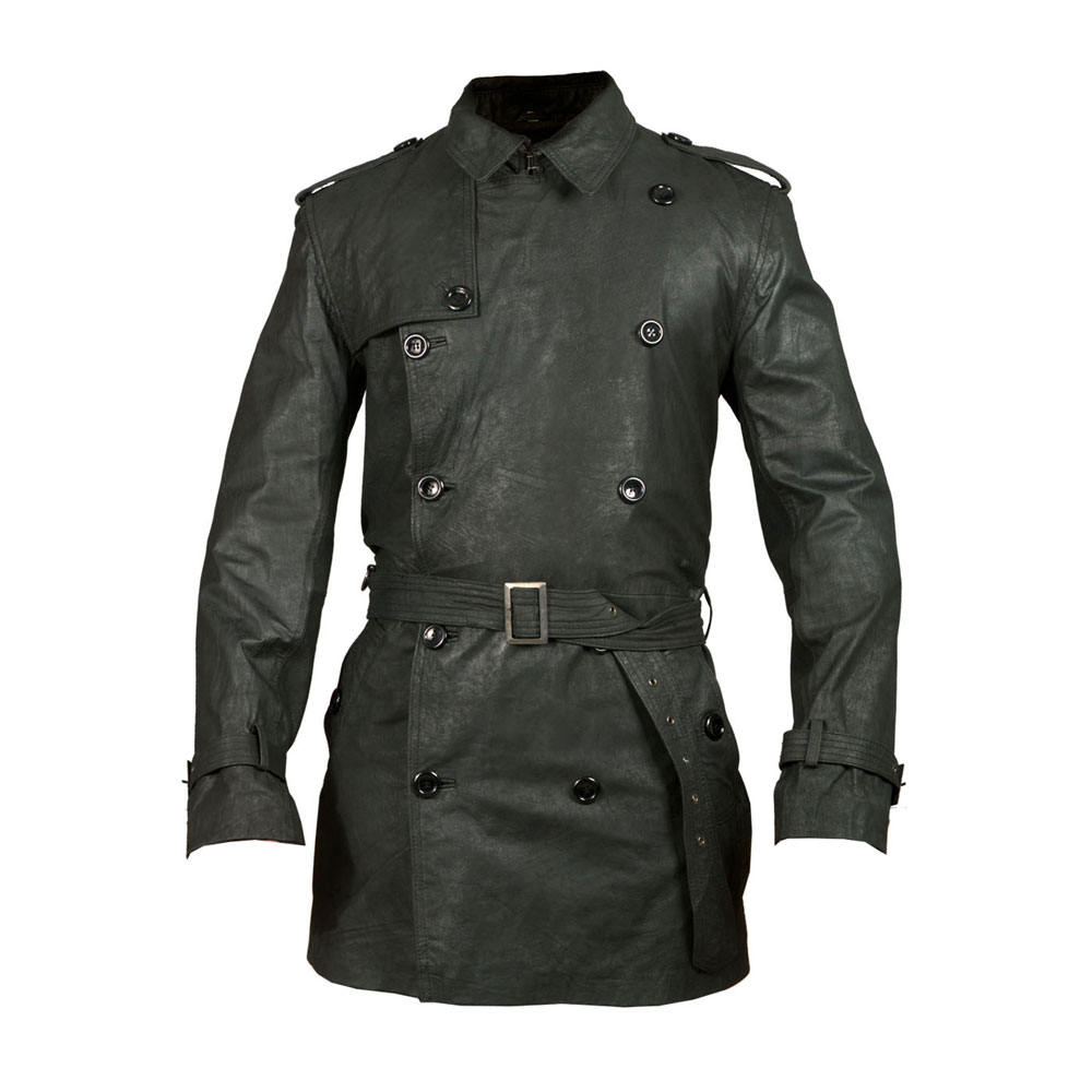 Leather Men Long Coat 1 Leather Men Long Coat