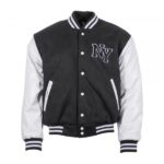 NY Baseball Jacket black/white