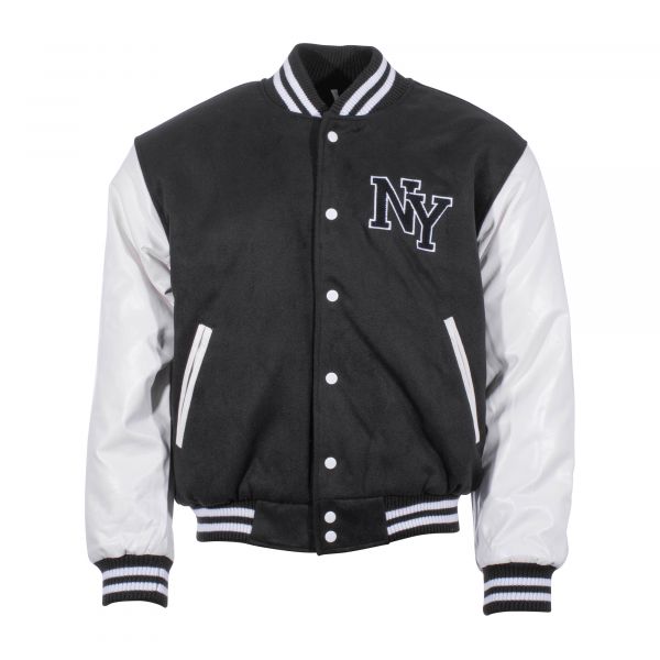 10592-0Vd1PfIohNvjnt_600x600 NY Baseball Jacket black/white - Image 1