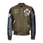 Top Gun Baseball Jacket League olive