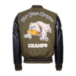 Top Gun Baseball Jacket League olive - Image 2