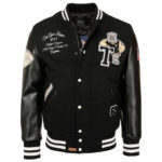Top Gun baseball jacket black