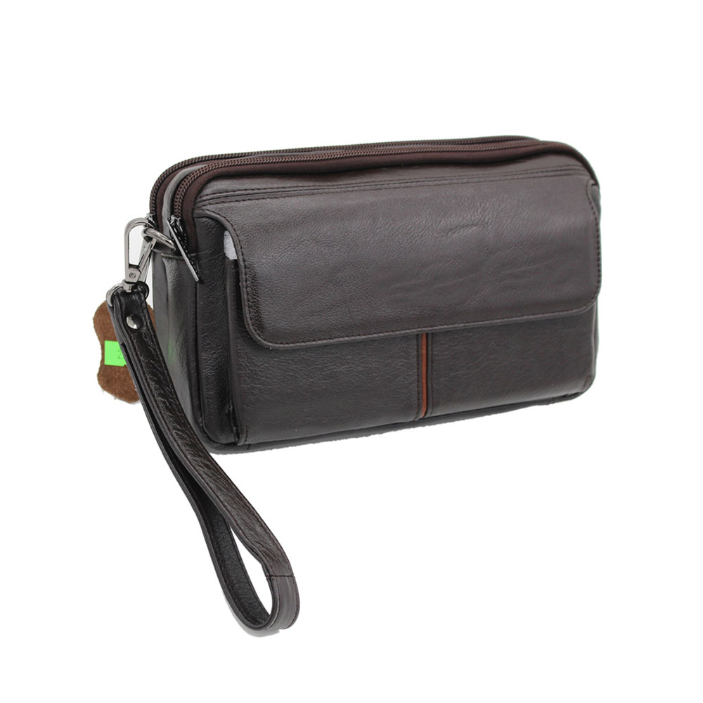 Leather Cash Bag