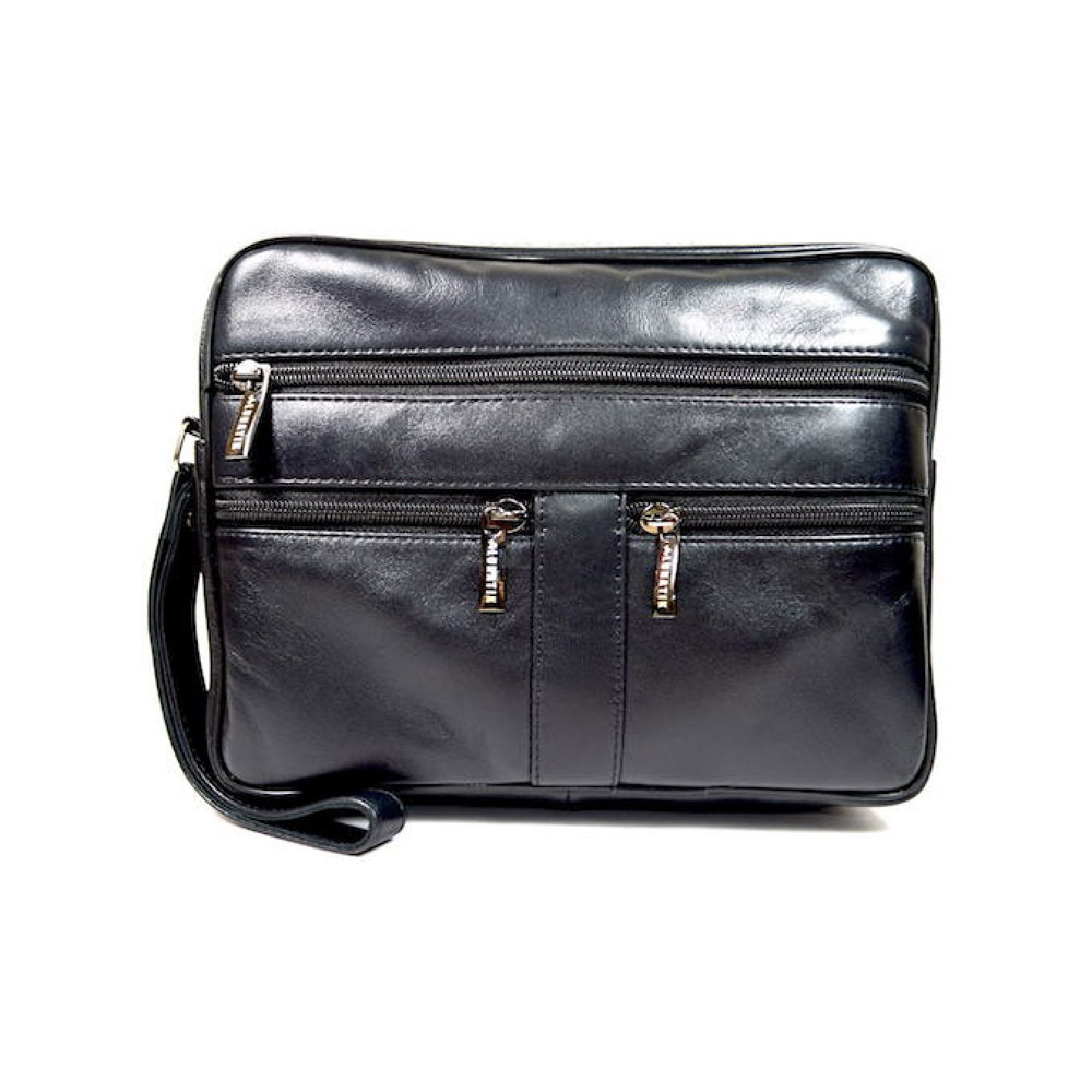Leather Cash Bag