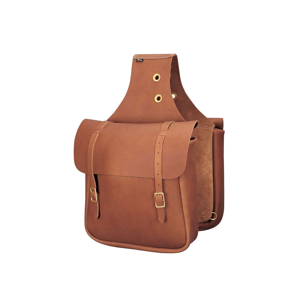 Leather Saddle Bag
