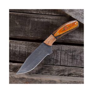 Obsidian Edge 105 Damascus Skinner Knife