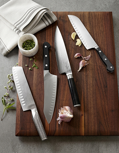 Steel Powder Coated Kitchen Knife Set